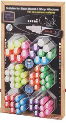 Immagine prodotto Posca UNI-BALL Chalk Marker Display PWE5M8K.5 ass. 60 pezzi (60 x)