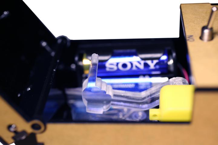 Actual product image Useless Box
