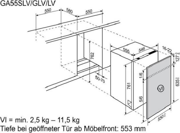 Immagine prodotto Electrolux GA55LV