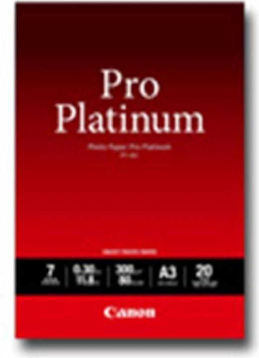 Actual product image Canon PT-101 Pro Platinum (300 g/m², A3, 20 x)