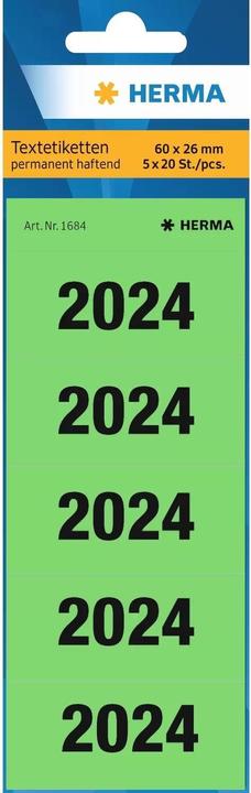 Energie-Label HERMA Jahreszahl-Etiketten