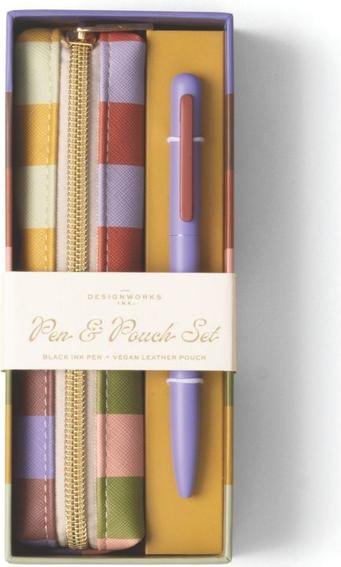 Produktbild Designworks Pen & Pouch Set - Bold Stripe