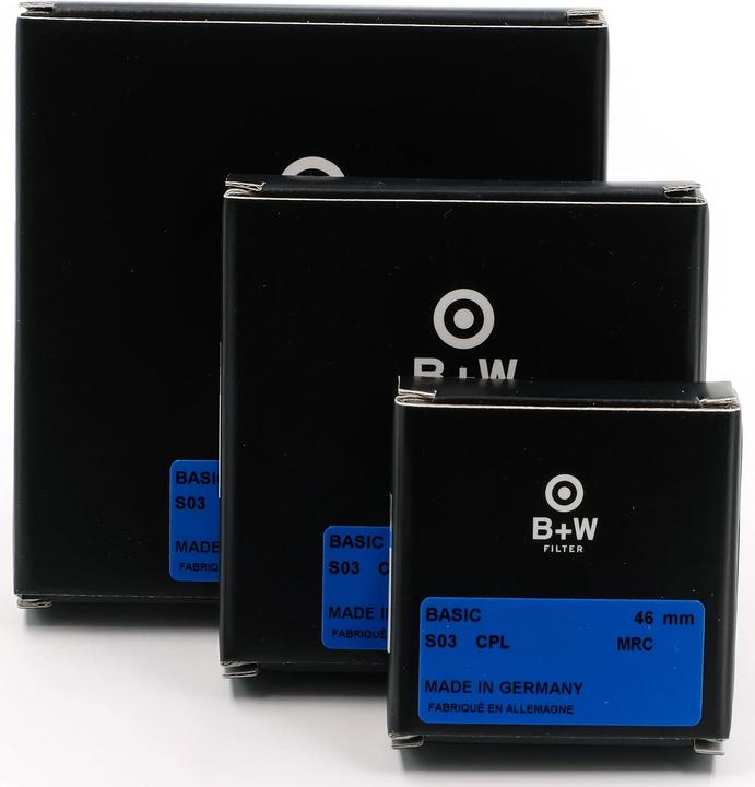Image du produit B+W BASIC CPL MRC 77mm (77 mm, Filtre polarisant)
