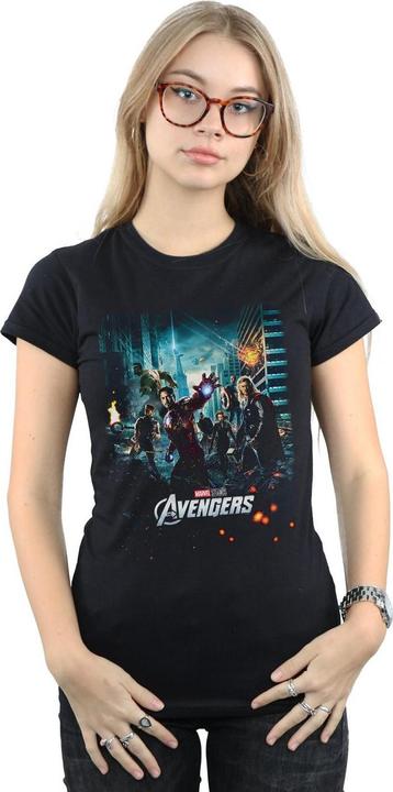 Produktbild Marvel The Avengers Poster TShirt (L)