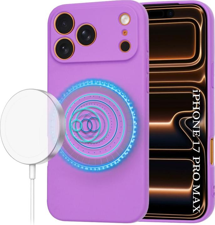Produktbild Techsuit - SoftFlex MagSafe - iPhone 17 Pro Max - Purple (Apple iPhone 17 Pro Max)