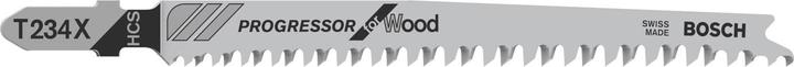 Actual product image Bosch Professional Zubehör Jigsaw blade T 234 X Progressor for Wood, pack of 3