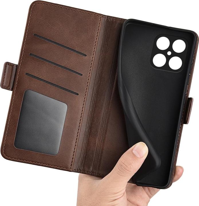 Actual product image Screenguard Honor X8 CardLounge Leather Case (Honor X8)