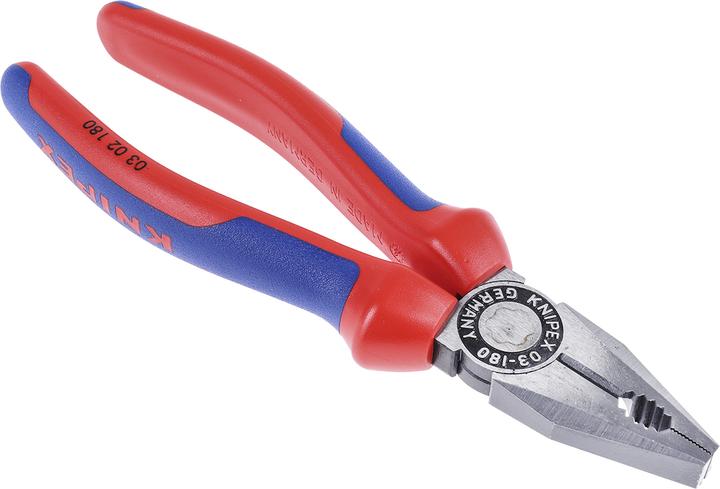 Actual product image Knipex Combination Pliers 03 02 180 SB (180 mm)
