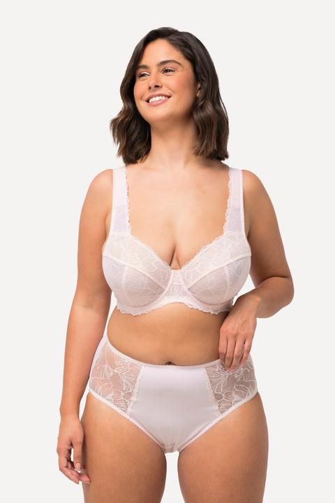 Produktbild Ulla Popken Midislip, Mikrofaser, seitliche Spitze (60)