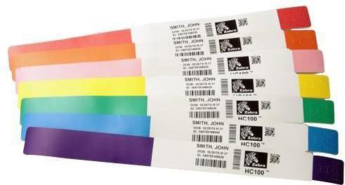 Zebra Z-BAND FUN WRISTBAND 25X254MM (2.54 cm)