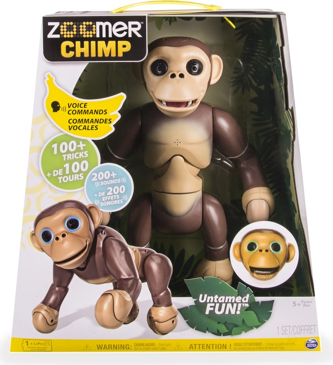 Actual product image Spin Master Zoomer Chimp (D+E)