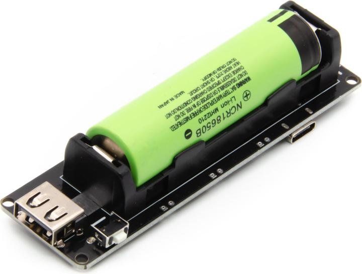 Immagine prodotto Purecrea 1x18650 Batteria al litio 5V 3A / 3V 1A