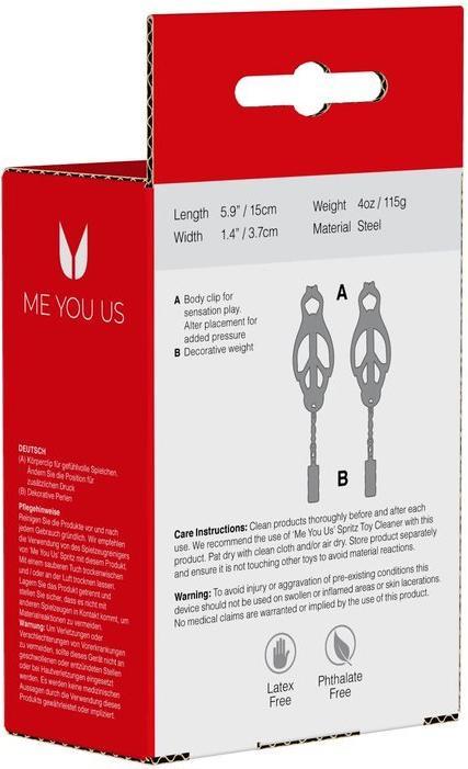 Actual product image Me You Us Nippelklemmen