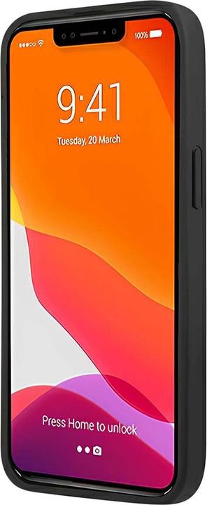 Produktbild Mercedes AMG AMHCP14XGSEBK iPhone 14 Pro Max 6,7" czarny/black hardcase Leather Debossed Lines (Apple iPhone 14 Pro Max)