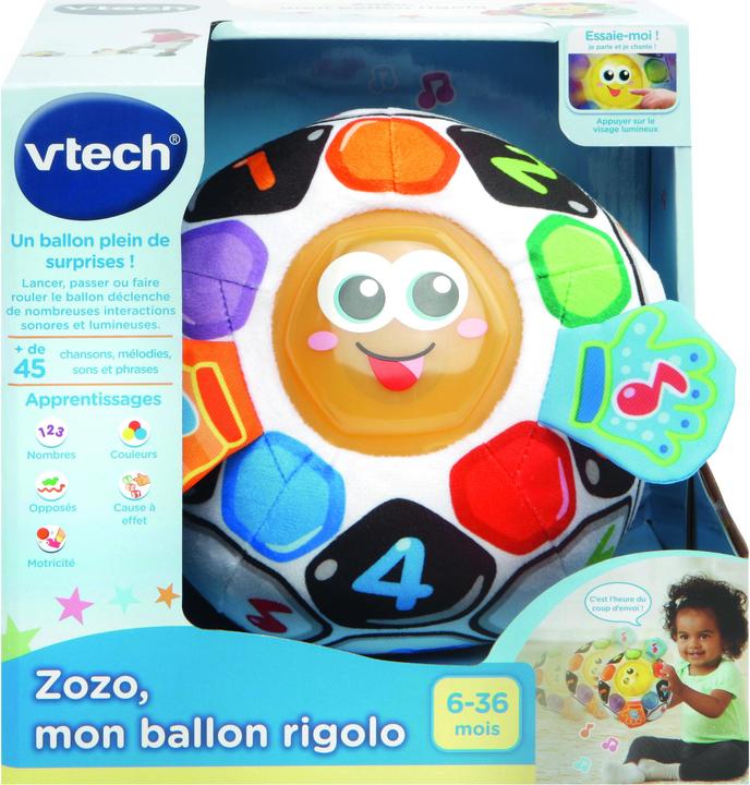 Immagine prodotto VTech Zozo, mon ballon rigolo (Francese, 0.50 - 3 anni)