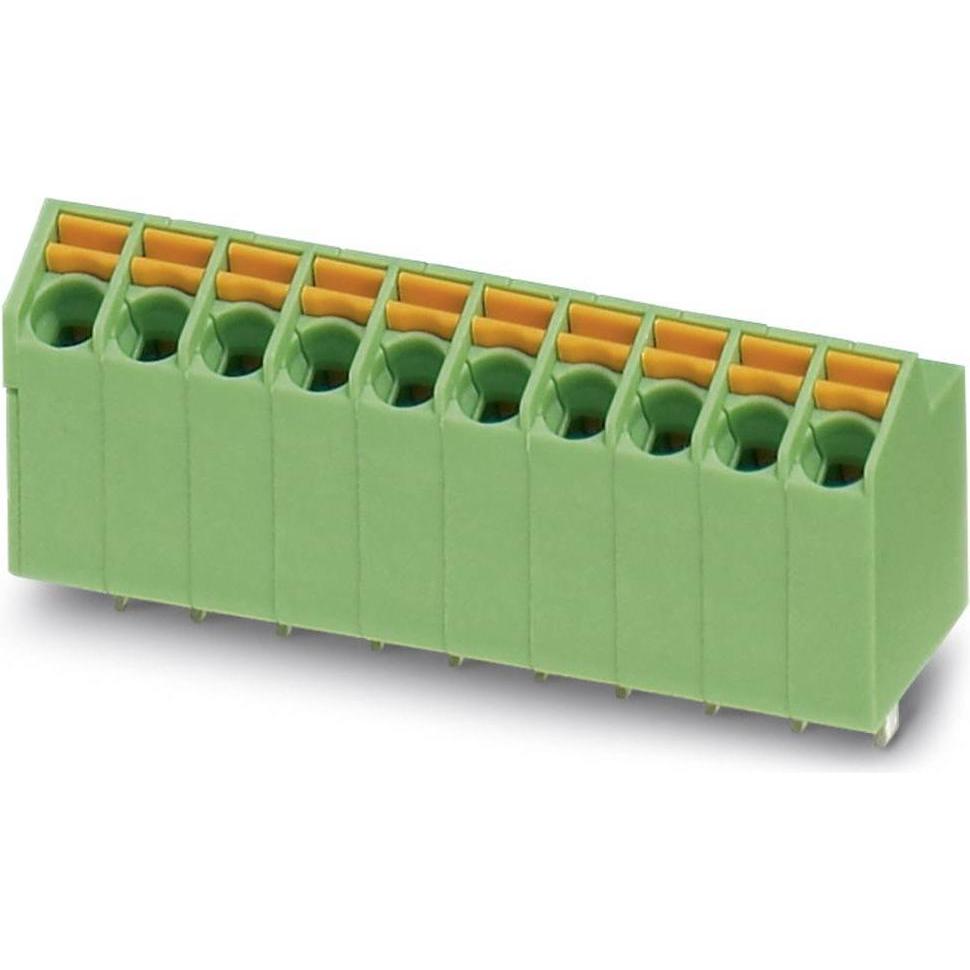 Phoenix Contact PCB Terminal Block 1752146, Cavo + Spina elettrica, Verde