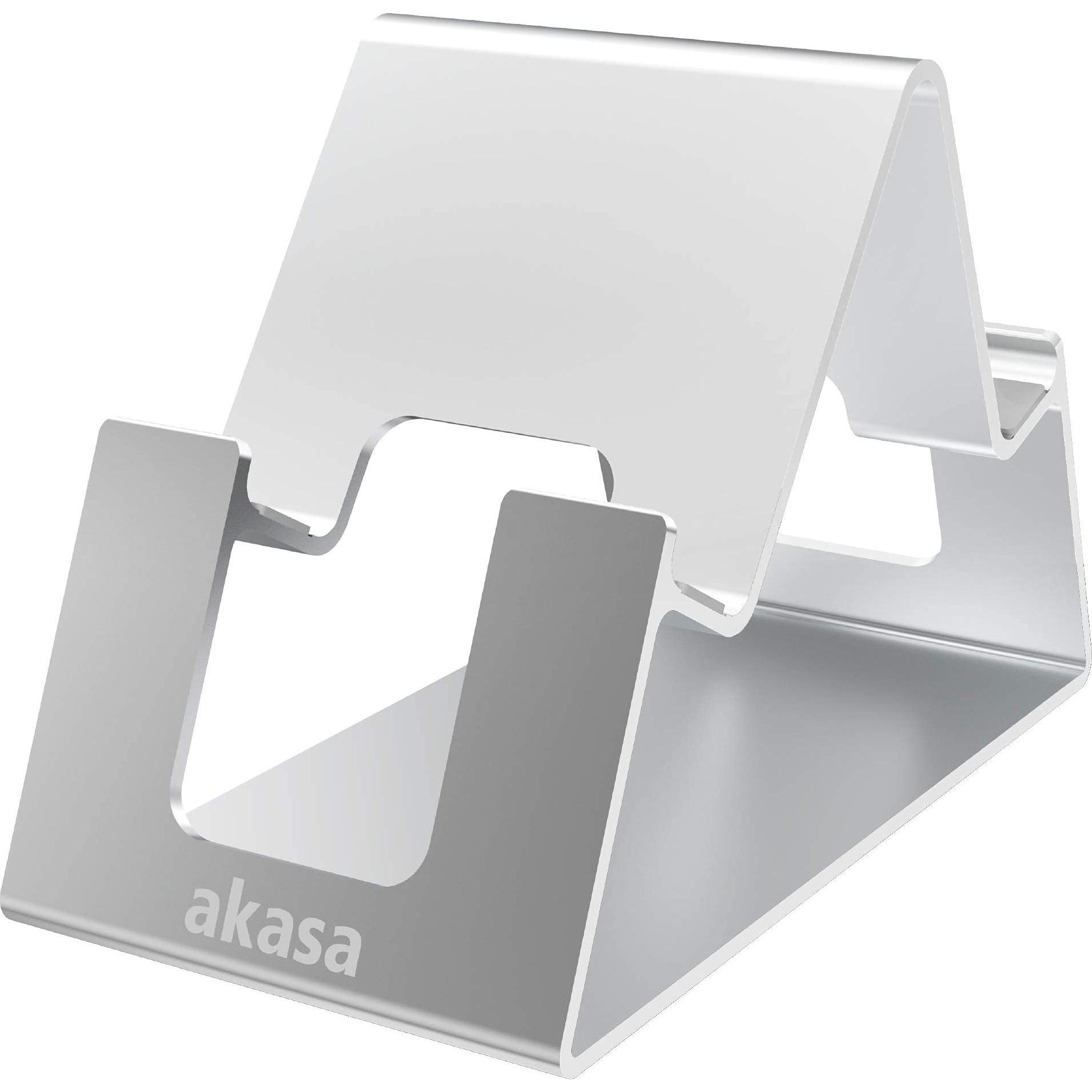 Akasa Aries Pico - stojan pro tablet - stÅ™Ã­brnÃ½, Tablet Halterung, Silber