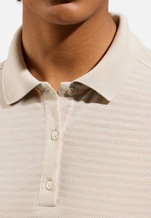 Actual product image Odlo Polo shirt s/s ASCENT NATURAL (XS)