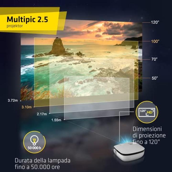 Immagine prodotto Overmax Multipic 2.5 (HD, 2000 lm)