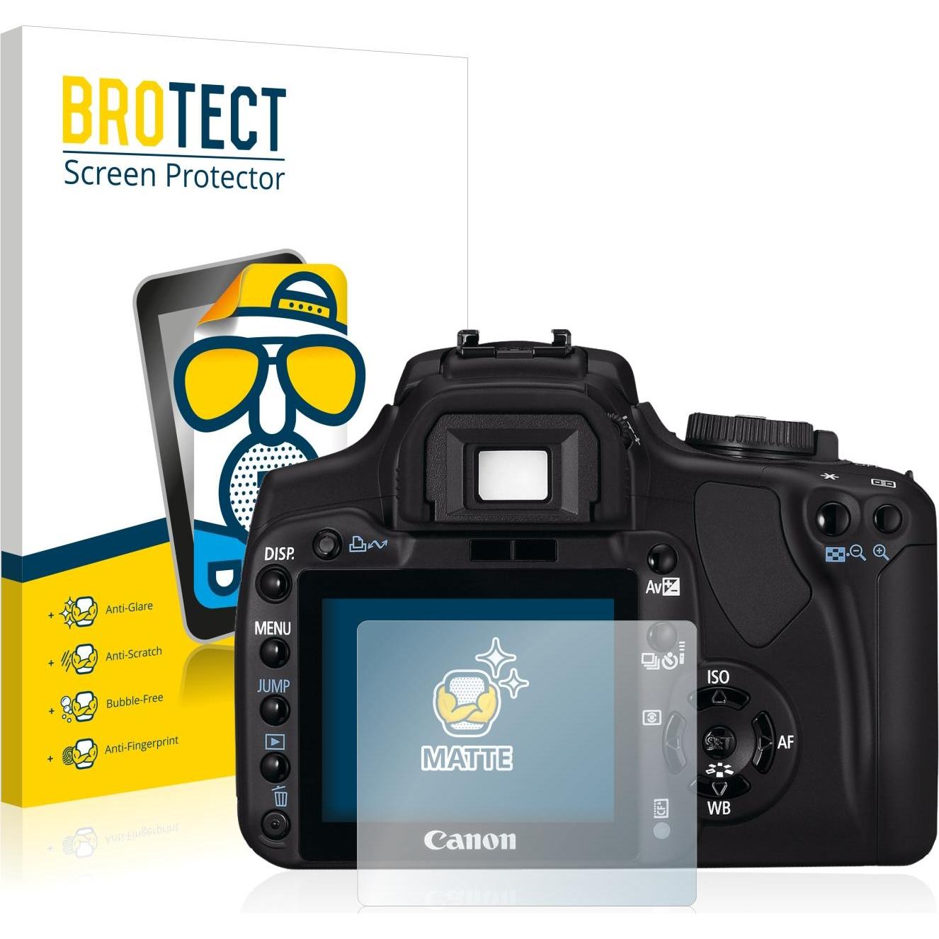 BROTECT Entspiegelungs-Schutzfolie Displayschutz Matt (Displayschutz, EOS 400D), Kameraschutz