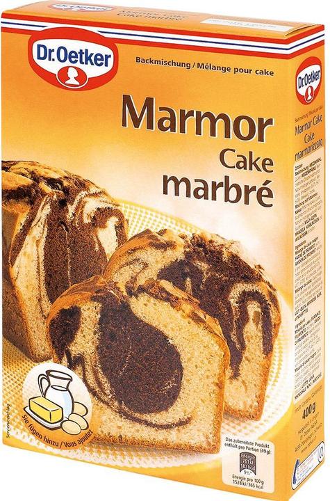 Actual product image Dr. Oetker Marble Cake Baking Mix (400 g)