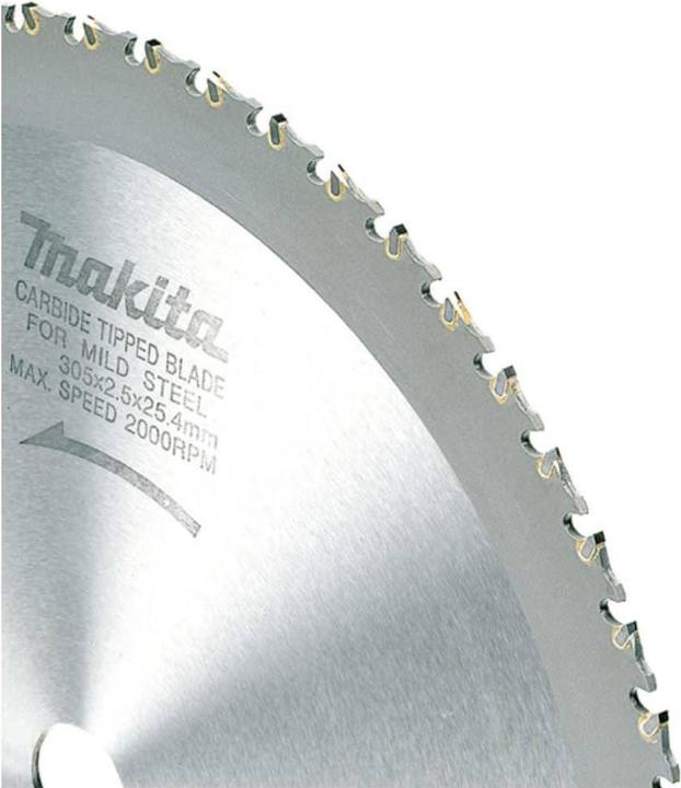Produktbild Makita SPECIALIZED Kreissägeblatt für Metall 305 x 25,4 x 2,3 mm 78 Zähne ( B-33467 ) für Kaltkreiss