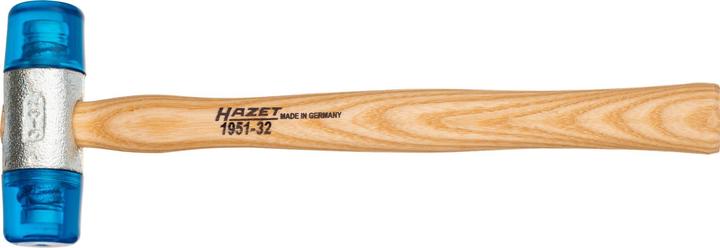 Actual product image HAZET Plastic soft-faced hammer ∙ low rebound 1951-32 ∙ 32 mm (325 g)