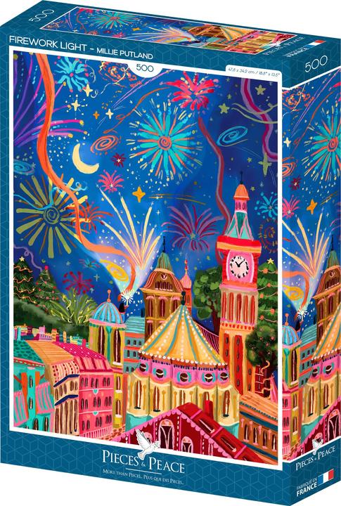 Pieces & Peace Puzzle 500 pièces Firework Light (500 pièces)
