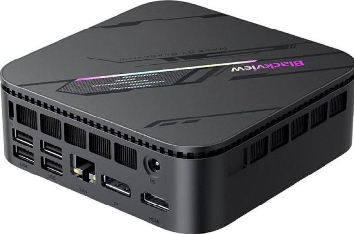 Actual product image Blackview MP100 Pro (Mini PC - i5 - 512 Go ROM, 16 Go RAM) Noir (512 GB, 16 GB, Intel Core i5-12450H, Intel Iris Graphics)