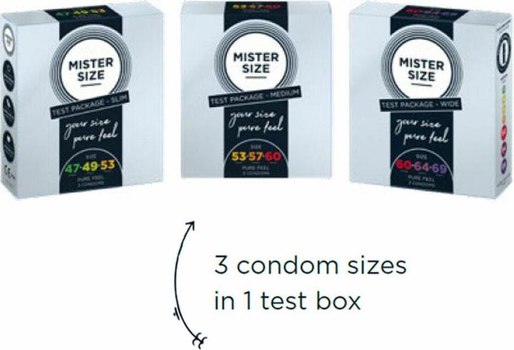 Produktbild Mister Size Medium (53-57-60) (3 Stk.)