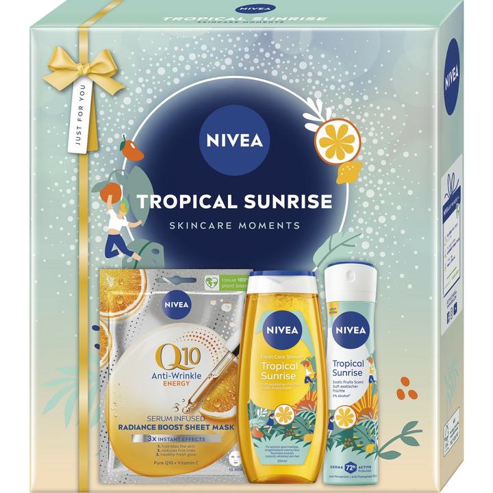 NIVEA Tropischer Sonnenaufgang Geschenkset (Perfume set)