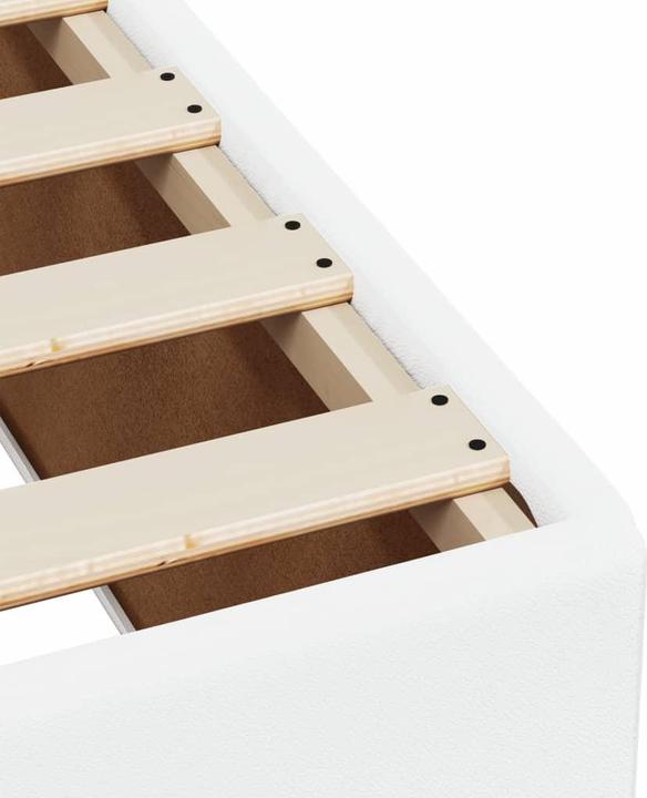 Produktbild vidaXL Bo x springbett mit Matratze 180 x 200 cm Kunstleder (180 x 200 cm)