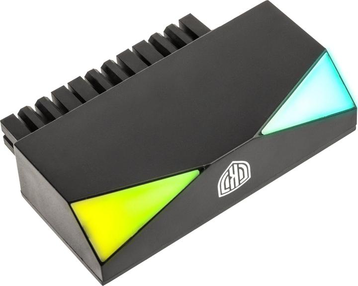 Actual product image Kolink Core Adept ARGB 24 Pin 90 Grad