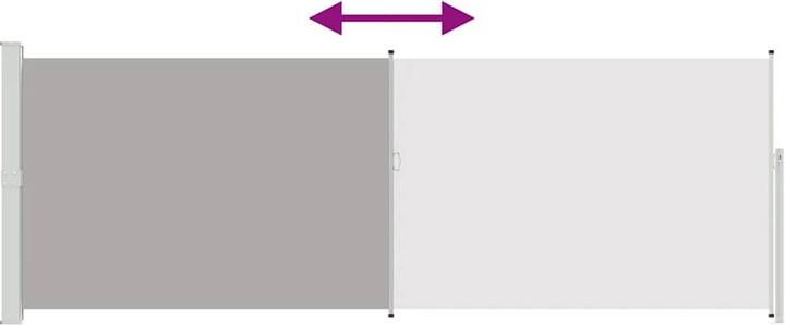 Produktbild vidaXL Balkon-Seitenmarkise (5 m)