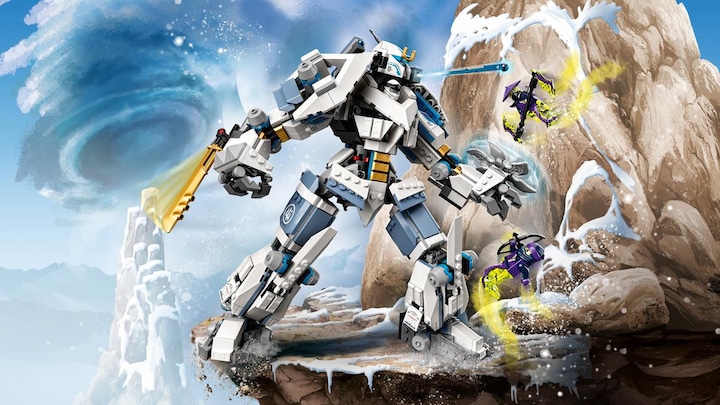 Produktbild LEGO Zanes Titan-Mech (71738, LEGO Ninjago)