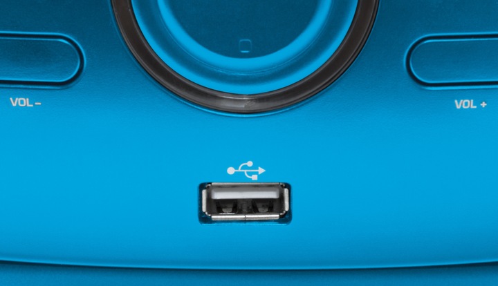 Actual product image Bigben Portable CD/ Radio CD61 USB - blue (VHF)