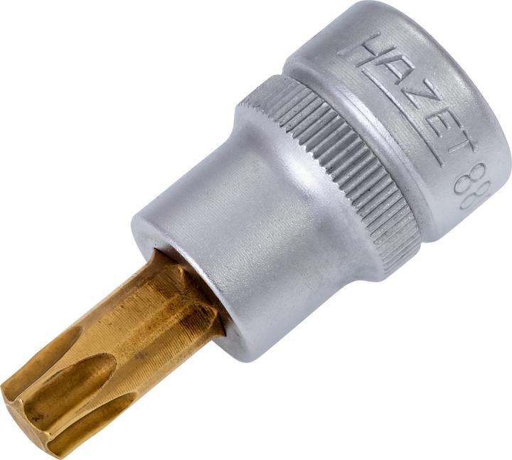 Produktbild HAZET Schraubendreher-Steckschlüsseleinsatz ∙ TORX 8802-T45 ∙ Vierkant10 mm (3/8 Zoll) ∙ Innen TOR…
