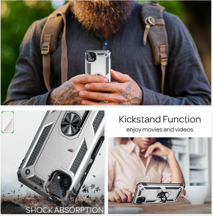 Produktbild Nalia Ring Handyhülle (Samsung Galaxy A22 5G)