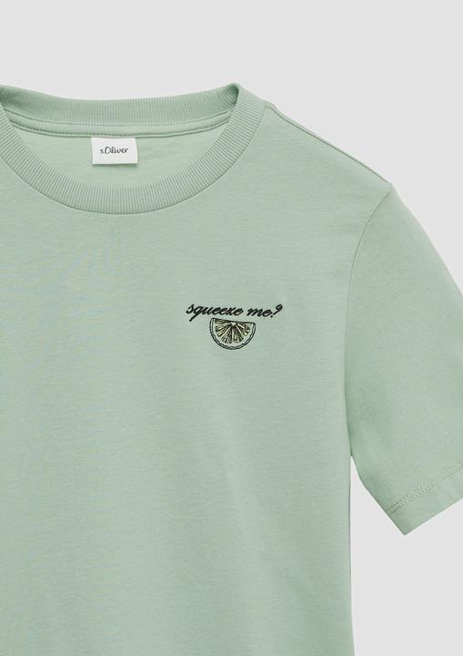 Immagine prodotto S.Oliver T-Shirt T-Shirt aus Jersey mit Stick-Detail (170, 176)