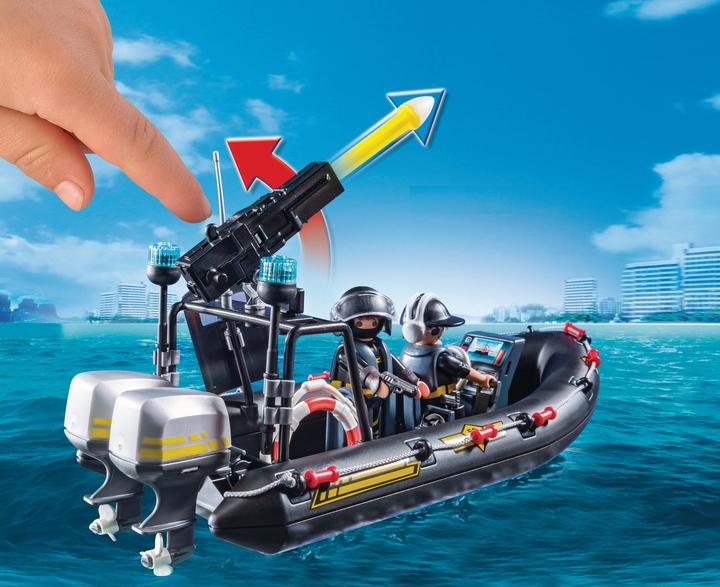 Produktbild Playmobil SEK-Schlauchboot (9362)