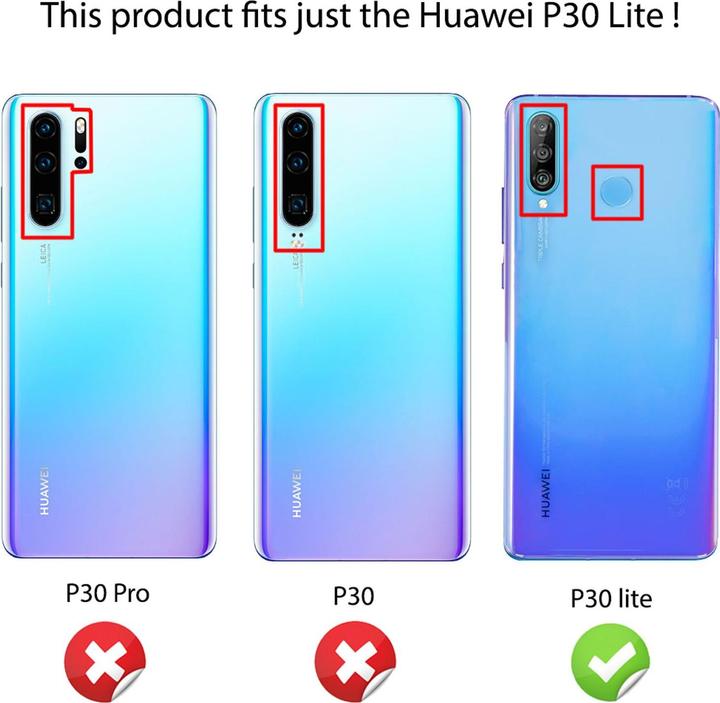 Actual product image Nalia Ring Cover 360° Finger Holder (Huawei P30 Lite)