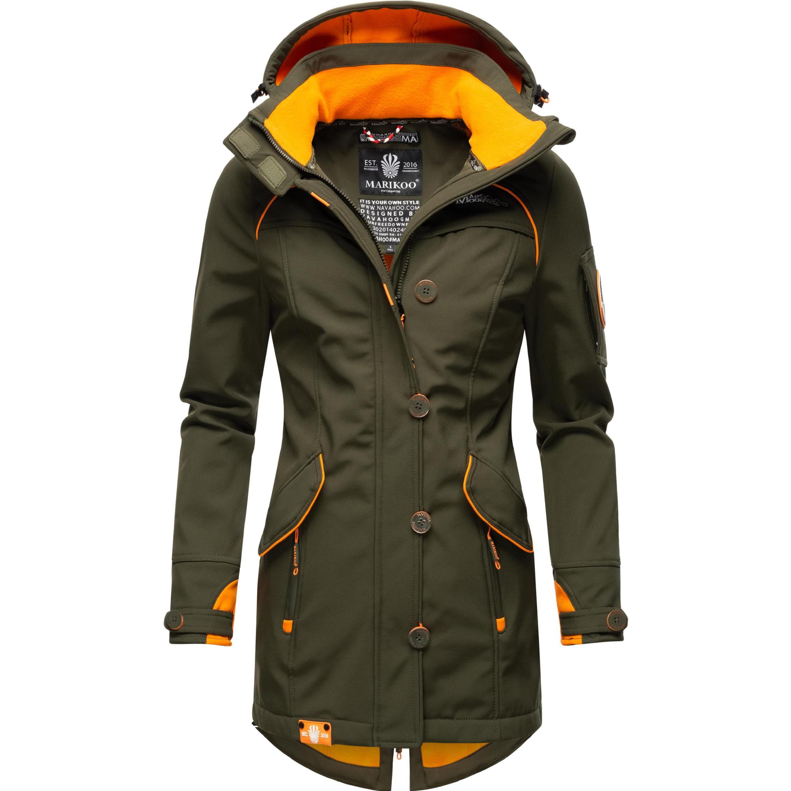 Marikoo, Damen, Jacke, Soulinaa (XS), Grün, XS