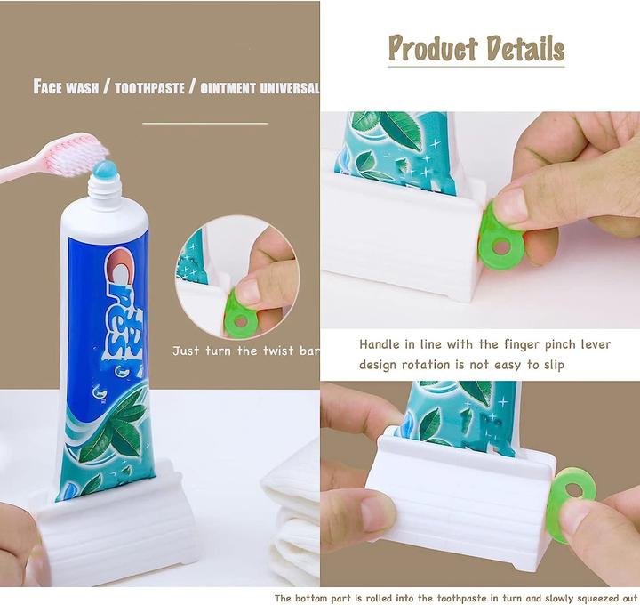 Image du produit ASMI Distributeur de dentifrice pratique Vert