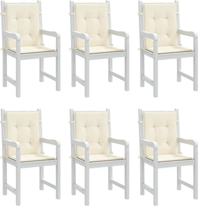 Produktbild vidaXL Gartenstuhlauflage für Niedriglehner (100 x 50 cm)