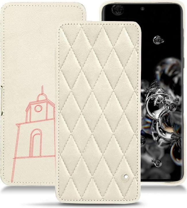 Actual product image Noreve Leather case horizontal (Samsung Galaxy S20 Ultra 5G)