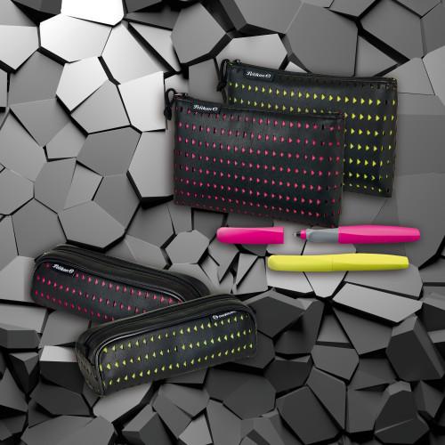 Immagine prodotto Pelikan Astuccio per matite Quattro Lasercut nero/giallo, 21,5 x 7,0 cm