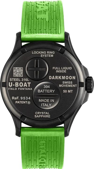 Immagine prodotto U-Boat 9534 Darkmoon Green IPB (Orologio da polso analogico, 44 mm)