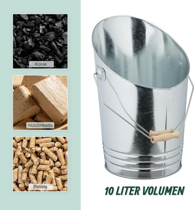 Actual product image Relaxdays Coal bin