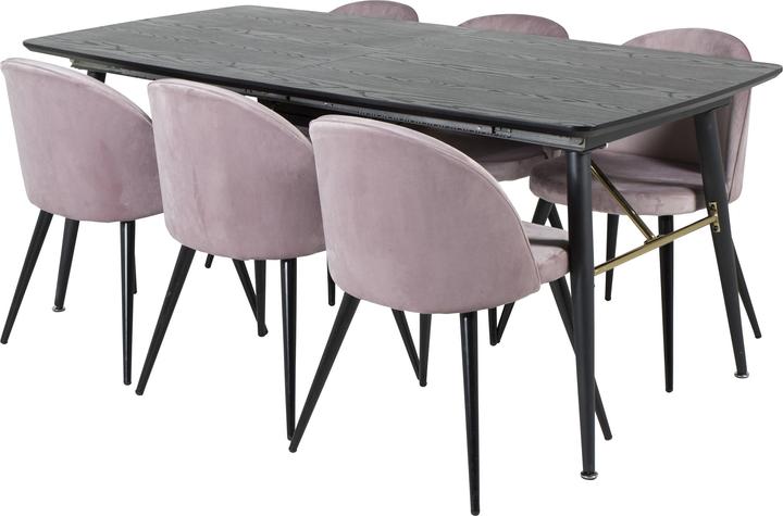 Actual product image Venture Home Gold, Velvet (MDF)