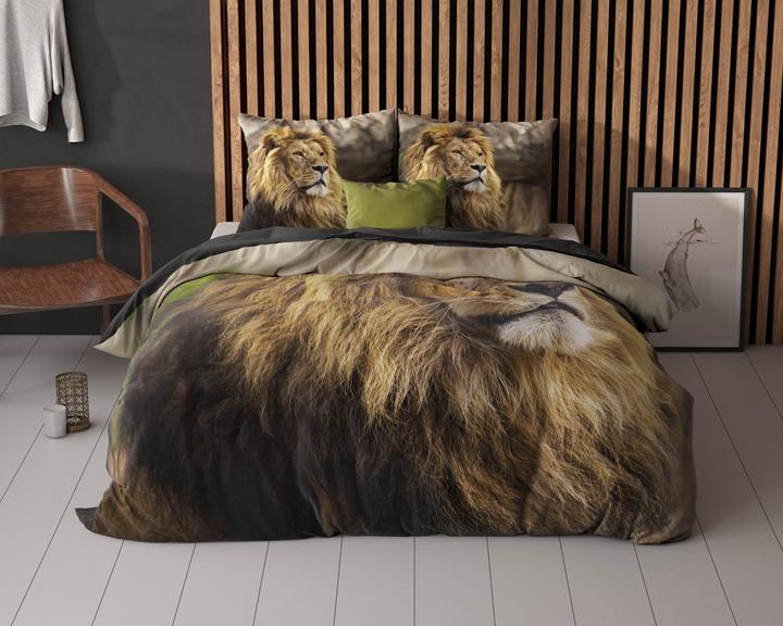 Image du produit Sleeptime Housse de couette Lion Mind (Housse de couette, 135 x 200 cm)